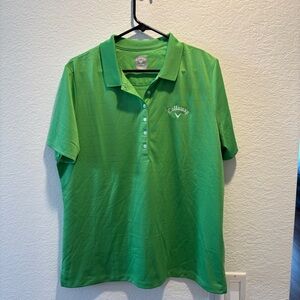 Callaway Women’s Green Polo Shirt XL